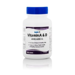 HealthVit Vitamin A & D 4000/6000 IU Capsule