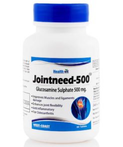 HealthVit Jointneed 500 Glucosamine Sulphate 500mg Tablet Pack of 2