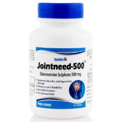 HealthVit Jointneed 500 Glucosamine Sulphate 500mg Tablet Pack of 2