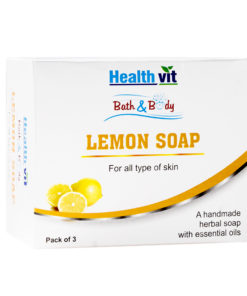 HealthVit Bath & Body Lemon Soap for skin