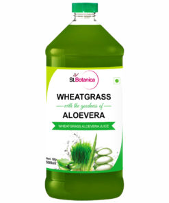 St Botanica Wheatgrass with Aloevera Juice
