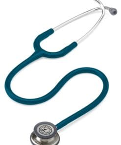 3M Littmann Classic III Stethoscope, Caribbean Blue Tube, 27 inch, 5623