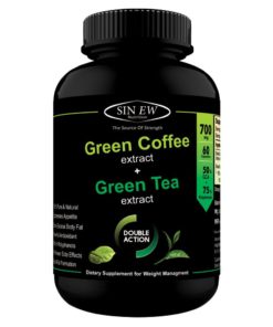 Sinew Nutrition Green Tea with Green Coffee Extract Capsule
