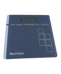 Smart Care Digital Weighing Scale SCS 210 Glass Top Black