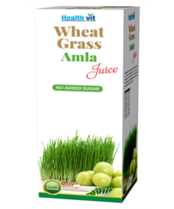 HealthVit Wheat Grass Amla Juice
