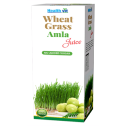 HealthVit Wheat Grass Amla Juice