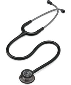 3M Littmann Classic III Stethoscope, Smoke Finish, Black Tube, 27 inch, 5811