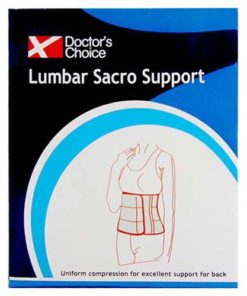 DOCTORS CHOICE Lumbar Sacro Support Medium