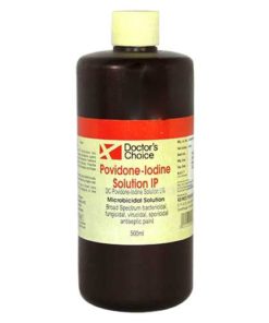 DOCTORS CHOICE Povidone Iodine Solution I.P 5% 500 Ml