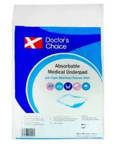 DOCTORS CHOICE Absorbable Medical Underpad 60 X 90 cms