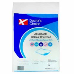 DOCTORS CHOICE Absorbable Medical Underpad 60 X 90 cms