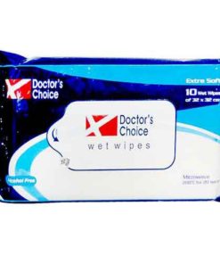 DOCTORS CHOICE Wet wipes Alcohol Free 10's