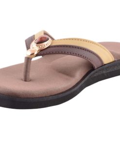 Dia One Orthopedic Sandal Rubber Sole MCP Insole Diabetic Footwear for Women Dia_52 Size 9