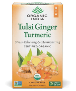 ORGANIC INDIA Tulsi Ginger Turmeric Tea