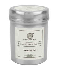 Khadi Naturals Ayurvedic Neem Tulsi Face Pack Pack of 2 for skin