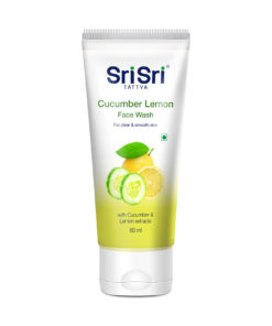 SRI SRI TATTVA Cucumber & Lemon Face Wash Pack of 2