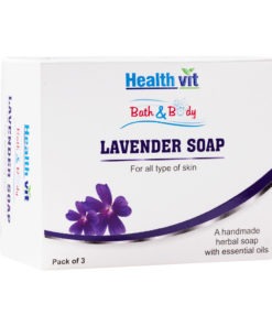 HealthVit Bath & Body Lavender Soap for skin