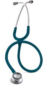 3M Littmann Classic II Pediatric Stethoscope, Caribbean Blue Tube, 28 inch, 2119