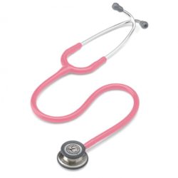 3M Littmann Classic III Stethoscope, Pearl Pink Tube, 27 inch, 5633