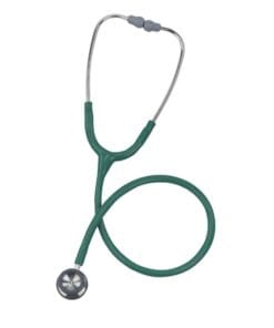 3M Littmann Classic II Pediatric Stethoscope Pine Green, 28 inch