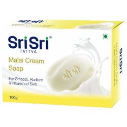 SRI SRI TATTVA Malai Cream Soap Pack of 4