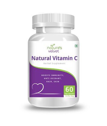 Natures Velvet Lifecare Natural Vitamin C 500mg Capsule for skin