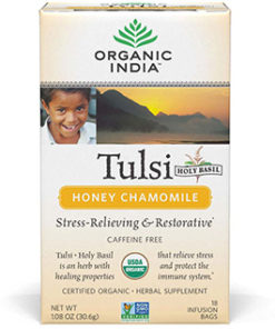 ORGANIC INDIA Tulsi Honey Chamomile Tea