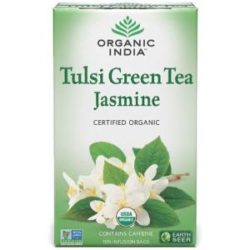 ORGANIC INDIA Tulsi Green Tea Jasmine