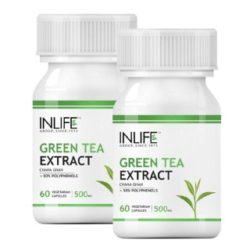 Inlife Green Tea Extract 500mg Capsule