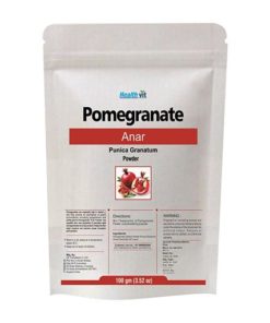 HealthVit Pomegranate Peel Powder for skin
