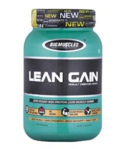 Bigmuscles Lean Gain Vanilla