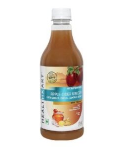 HealthKart Apple Cider Vinegar with Mother, Ginger, Garlic, Lemon & Honey