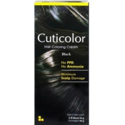 Cuticolor Hair Coloring Cream Black-ZYDUS CADILA