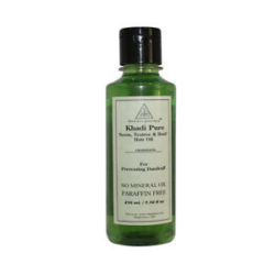 Khadi Pure Herbal Neem, Teatree & Basil Hair Oil for skin