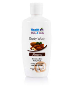 HealthVit Bath & Body Almond Bodywash for skin