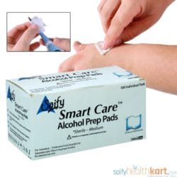 Smart Care Swabs Antiseptic Alcohol Prep Pads