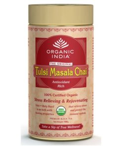 ORGANIC INDIA Tulsi Masala Chai Tea Tin