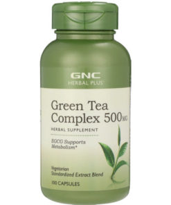 GNC Herbal Plus Green Tea Complex 500mg Capsule