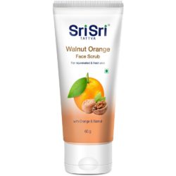 SRI SRI TATTVA Walnut Orange Face Scrub Pack of 2