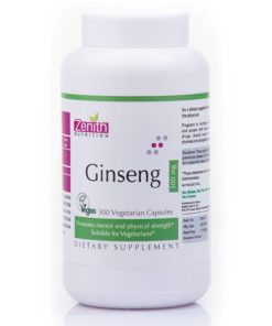 Zenith Nutrition Ginseng 300mg Capsule