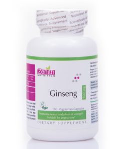 Zenith Nutrition Ginseng 500mg Capsule