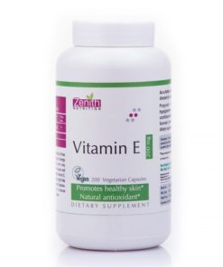 Zenith Nutrition Vitamin E 200mg Capsule for skin