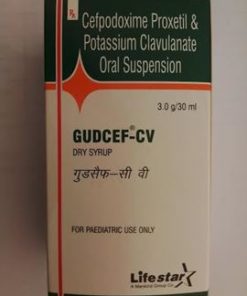 Gudcef CV 50mg/31.25mg Dry Syrup_MANKIND PHARMA