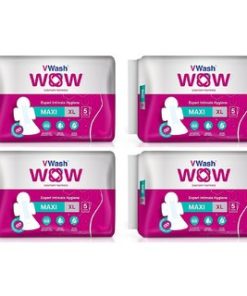 VWash WOW Sanitary Napkin Maxi XL 2 qty per pack_GLENMARK