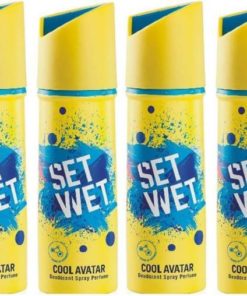 SET WET blue Deodorant Spray   For Men