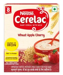 Nestle Cerelac Wheat Apple Cherry Stage 2 300G