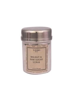 Tjori Walnut and Raw Sugar Scrub for skin care