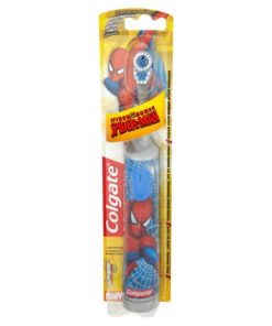 COLGATE Kids Spider Man Battery Power Oprated soft Toot...