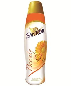 SANTOOR Sandal & Turmeric Soap Free) Talc 400g