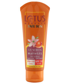Lotus Safe Sun UV Screen Matte Gel Spf50 100gm